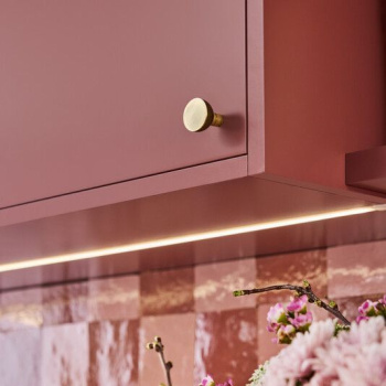 Cabinet Knob Copenhagen - 25mm - Raw/Polished Brass