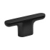 Cabinet Knob T Vibe Plain - Matte Black Cabinet Knob T Vibe Plain - Matte Black