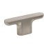 Cabinet Knob T Vibe Grip - Stainless Steel Finish Cabinet Knob T Vibe Grip - Stainless Steel Finish