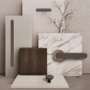 Cabinet Knob T Vibe Grip - Dark Bronze