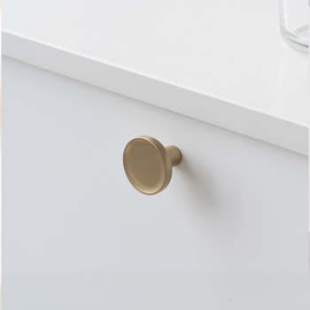 Cabinet Knob Vibe Soft - 38mm - Brushed Gold