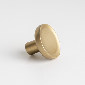 Cabinet Knob Vibe Soft - 38mm - Brushed Gold