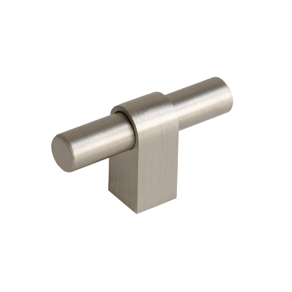 Cabinet Knob T Trace - Stainless Steel Look