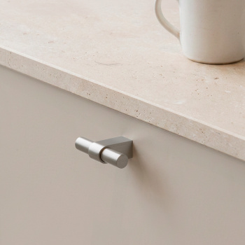 Cabinet Knob T Trace - Stainless Steel Look