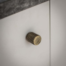 Cabinet Knob Helix - 20mm - Antique Bronze