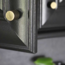 Cabinet Knob Helix - 20mm - Antique Bronze