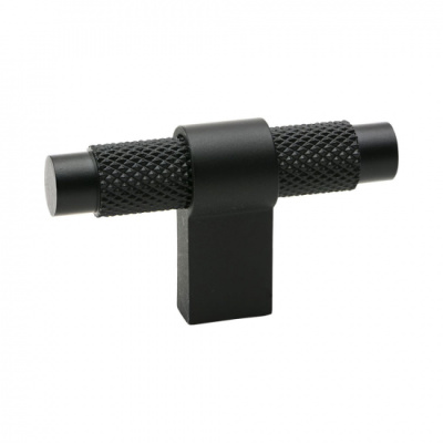 Cabinet Knob Pitch - Matte Black in the group Cabinet Knobs / Show all cabinet knobs / T-Knobs at Beslag Online (309060-11)