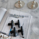 Cabinet Knob Pitch - Matte Black