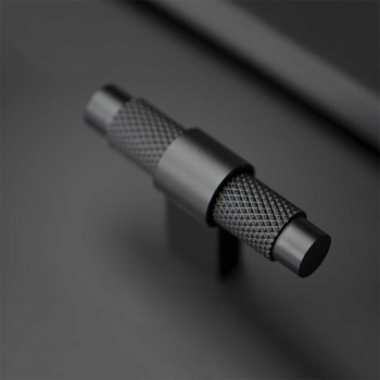 Cabinet Knob Pitch - Matte Black