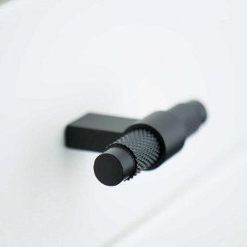 Cabinet Knob Pitch - Matte Black