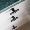 Cabinet Knob Pitch - Matte Black