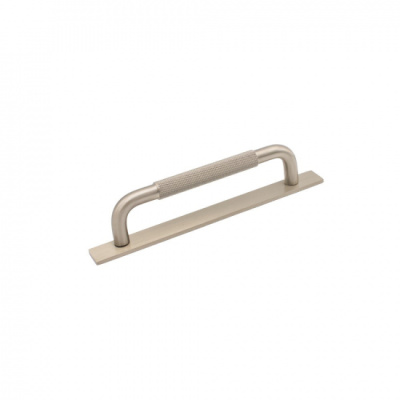 Handle Helix/Back Plate - 128mm - Stainless Steel Finish in the group Cabinet Handles / Color/Material / Stainless at Beslag Online (309082-11)