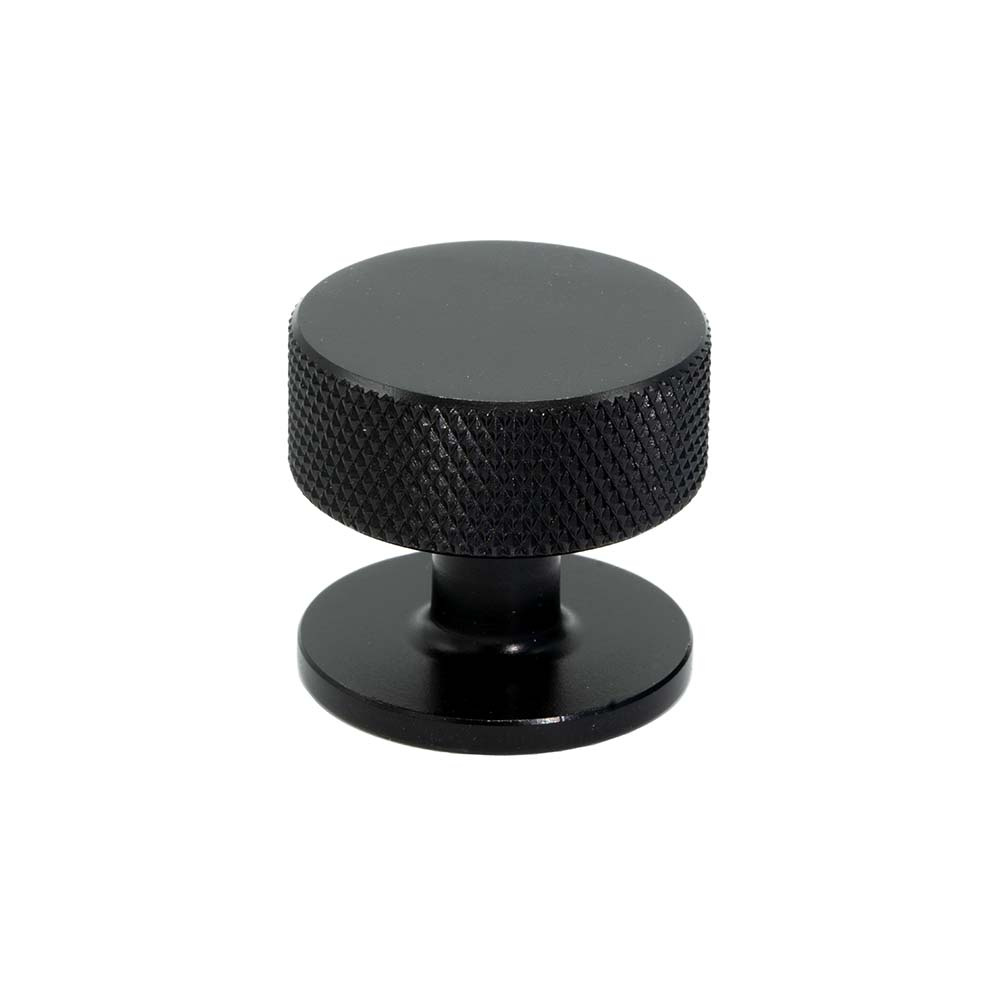 Cabinet Knob Crest - 32mm - Matte Black