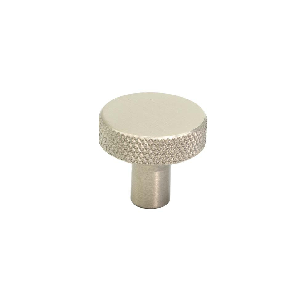 Cabinet Knob Flat - 26mm - Stainless Steel Finish