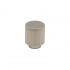 Cabinet Knob Helix Stripe - 20mm - Stainless Steel Finish