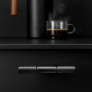 Cabinet Knob T Point - Brushed Black