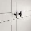 Cabinet Knob T Fusion - Matte Black