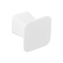 Cabinet Knob Prism - 32x32mm - Matte White Cabinet Knob Prism - 32x32mm - Matte White