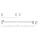 Handle Linkk - Stainless Steel Look