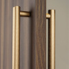 Handle Moon - Brushed brass