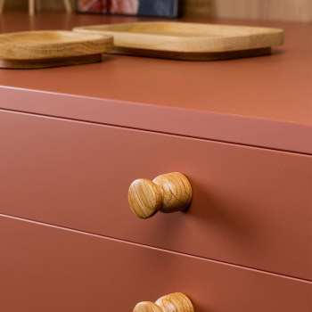 Cabinet Knob Piece - Oak
