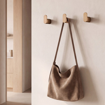 Hook Brooklyn 15x35mm - Dark Brushed Brass