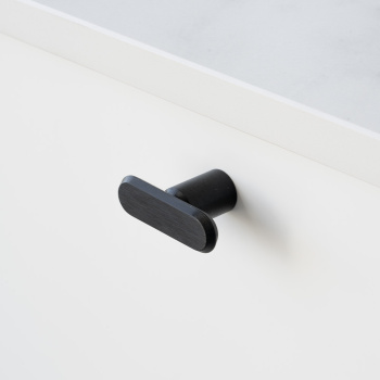 Knob T Fase - Brushed Black