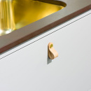 Loop - Brown Leather/Chrome