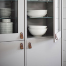 Loop Round - Brown Leather/Brass