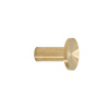 Hook Sture - 18mm - Brushed Untreated Brass