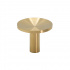 Cabinet knob Sture in brass from Beslag Design