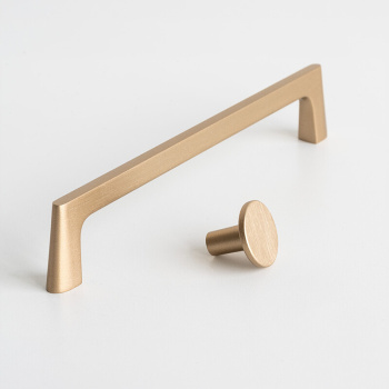 Cabinet Knob Lund - 25mm - Brushed Light Gold