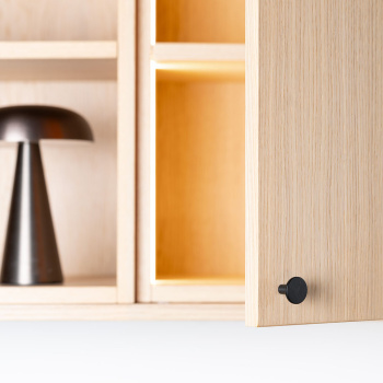 Cabinet Knob Lund - 25mm - Matte Black