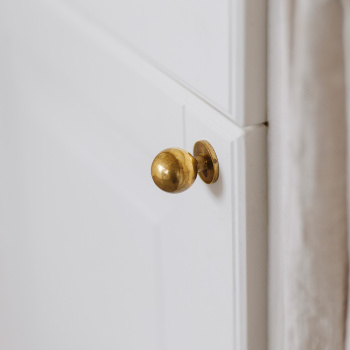 Cabinet Knob Solliden - Polished Untreated Brass