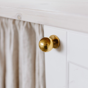Cabinet Knob Solliden - Polished Untreated Brass