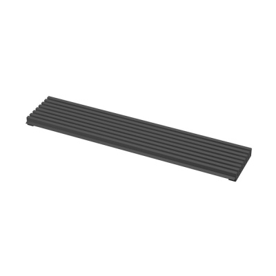 Ventilation Grille - 598x125 - Matte Black in the group Storage at Beslag Online (340008035)