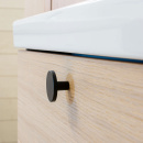 Cabinet Knob Como Big - Matte Black