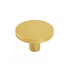 Cabinet knob Como Big in brushed Brass from Beslag Design