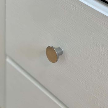 Cabinet Knob Como - Chrome