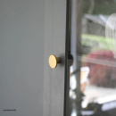 Cabinet Knob Como - Brushed Brass