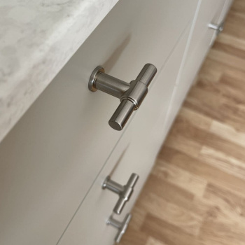 Cabinet Knob T-type - Stainless Steel Finish