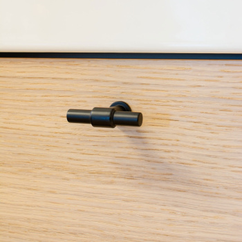 Cabinet Knob T-type - Matte Black