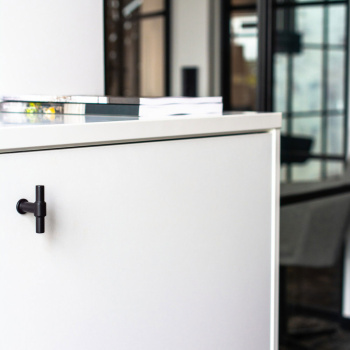 Cabinet Knob T-type - Matte Black