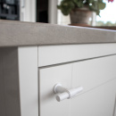 Cabinet Knob T-type - Matte White