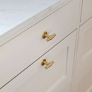 Cabinet Knob T Uniform - Brass 