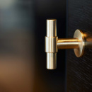 Cabinet Knob T Uniform - Brushed Untreated Brass