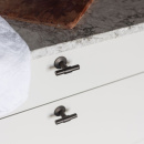 Cabinet Knob T Uniform - Burnished Brass