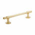 Handle Uniform - 128mm - Brushed Untreated Brass
