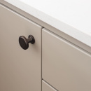 Cabinet Knob Uno - Burnished Brass