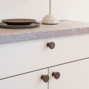 Cabinet Knob Uno - Burnished Brass